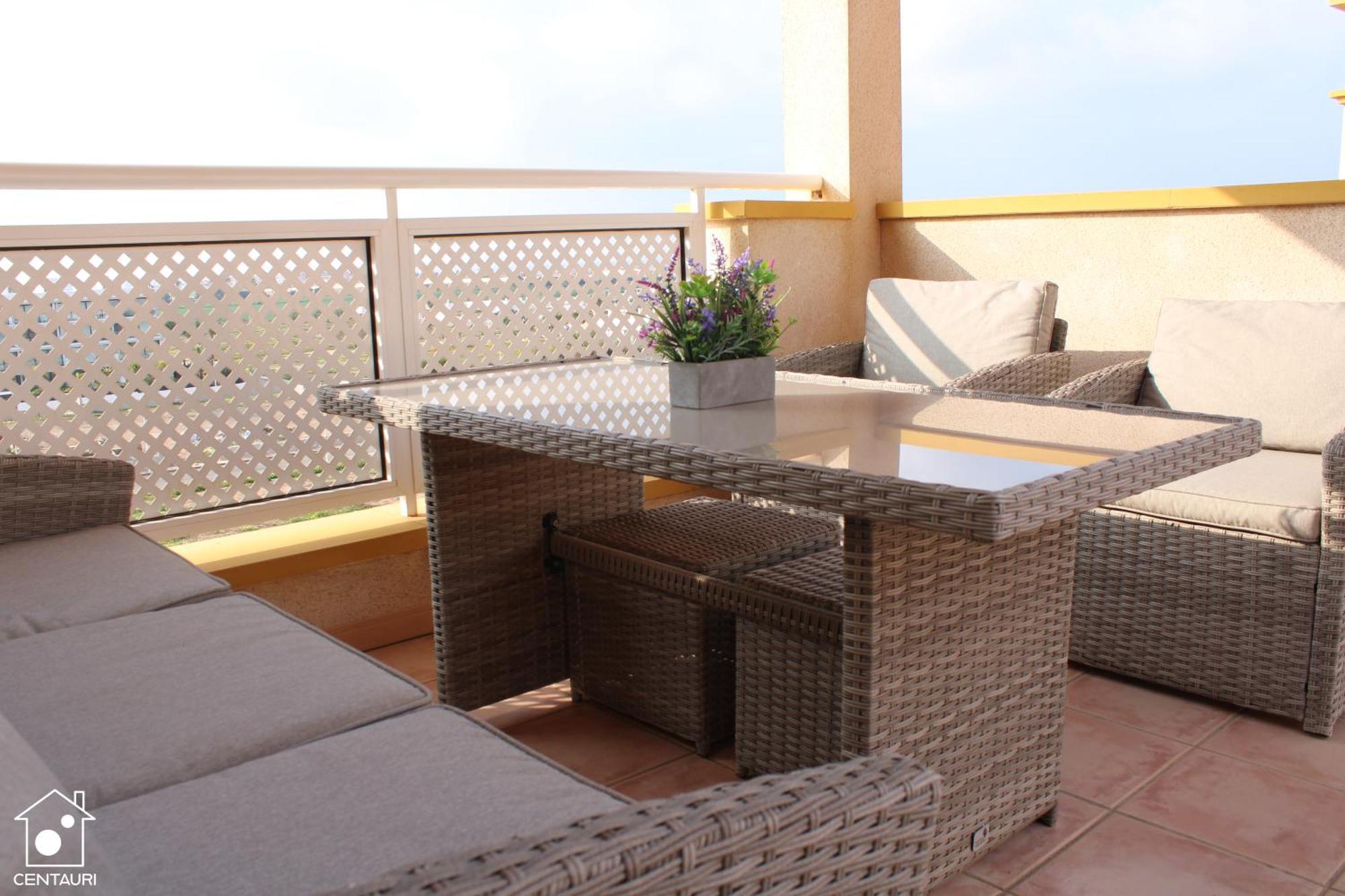 Fantastico Atico Chill Out Con Vistas A Mar De Cristal Leilighet Eksteriør bilde